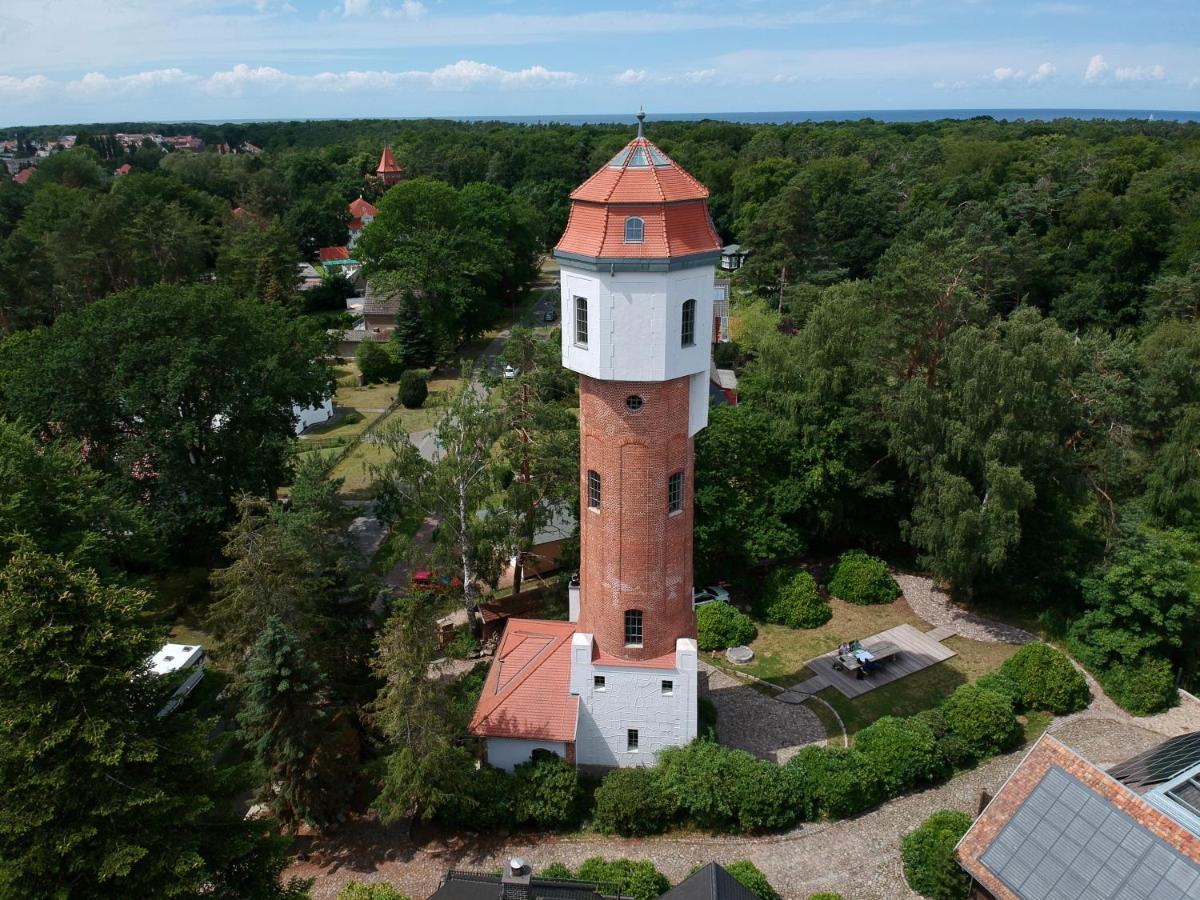 Historischer Wasserturm Von 1913 Graal-Mueritz Exterior foto